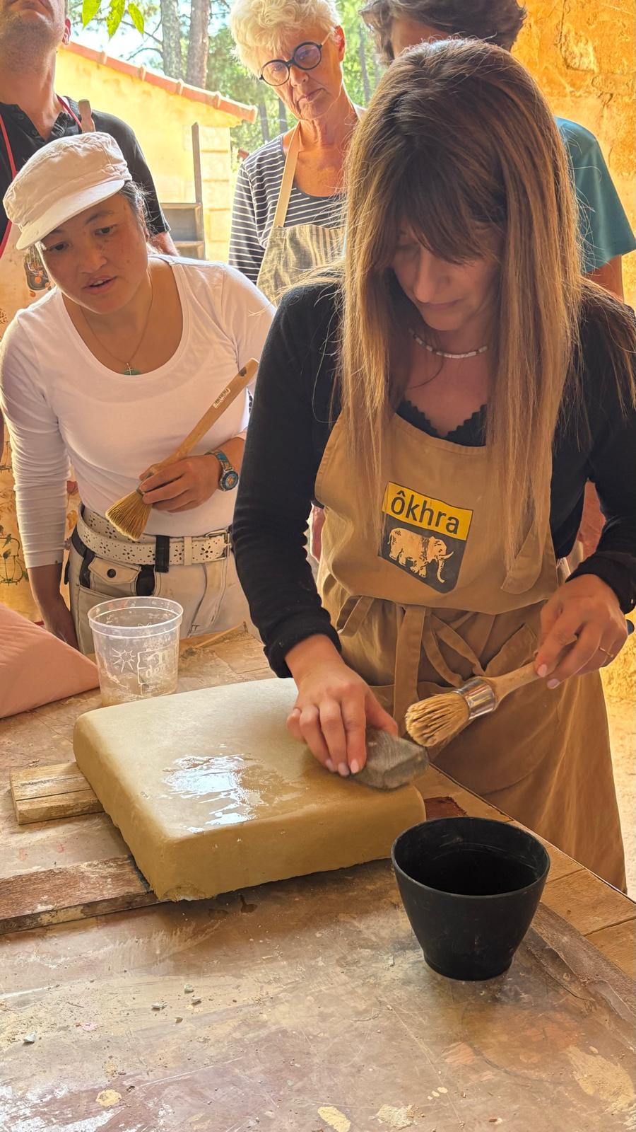 1 jour stage perfectionnement tadelakt et sgraffito